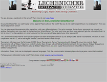 Tablet Screenshot of chess-server.net